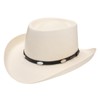 Stetson 10X Royal Flush Straw Cowboy Hat (US, Numeric, 7
