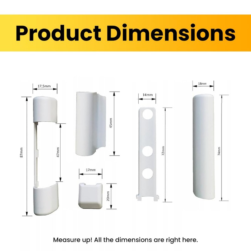 Siegenia Siegenia PVC Window and PVC Plastic Door Cover Caps