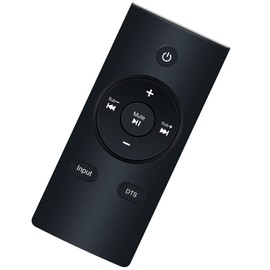 Replacement Remote Control Applicable for Vizio Home Theater Sound Bar VSB207BT VSB207-BT 1023-0000125 Soundbar System