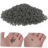 Zerodeko 500g Triangular Abrasive Jewelry Polishing Machine Kit Tumbling Media