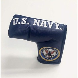 Team Golf U.S. Navy Golf Vintage Blade Putter Cover