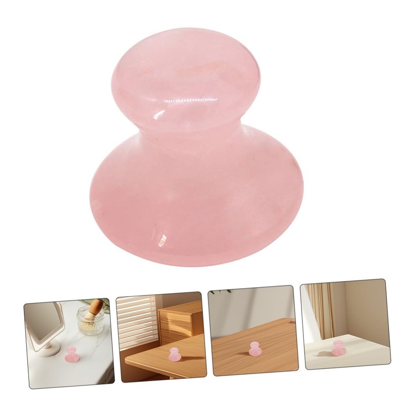 BIUDECO Natural Jade Quartz Gua Board Facial Sculpting Tool for