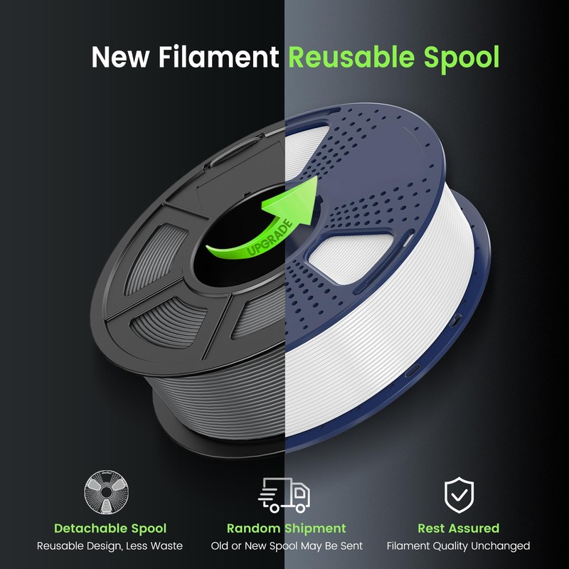 SUNLU High Speed PLA Filament 1.75mm, 30mm/s - 600mm/s Print