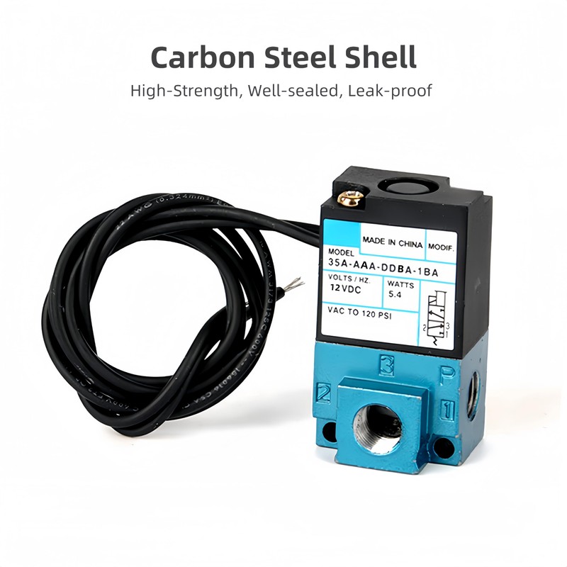 DC 12V 5.4W Solenoid Valve, 3-Port Electronic Boost Control Solenoid