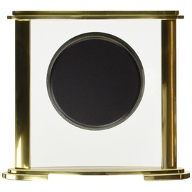 Acctim Tabletop Quartz Mantel Clock, Metal, Gold, One Size