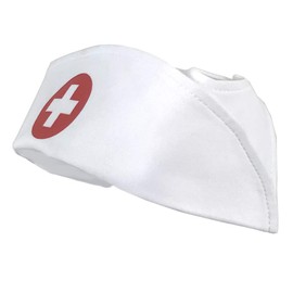 NOVELTY GIANT WWW.NOVELTYGIANT.COM Adult Women's Nurse Hat Costume Bonnet White
