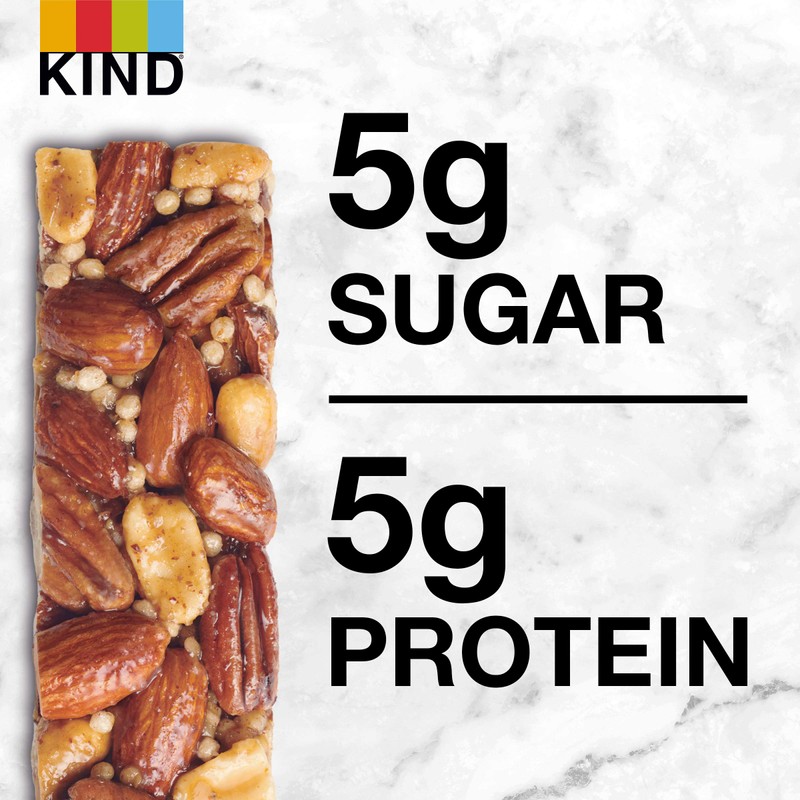KIND Nut Bars, Maple Glazed Pecan & Sea Salt, Healthy