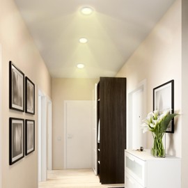 CLEANLIFE Canless Recessed Lighting 6 in - TRIAC Dimmable LED Ceiling Light - 5 CCT Adjustable Color Temperature Canless Lights - 12W, 1150 Lumen Energy Efficient LED Downlight (2 Pack)