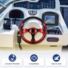 12.5 Inch Boat Steering Wheel with 3/4“ Axle Marine Steering
