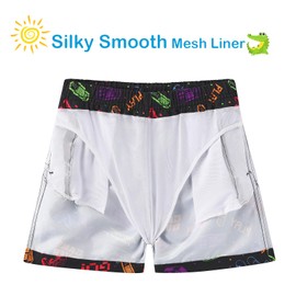 Boys Swim Trunks Toddler Swim Shorts Little Boys Bathing Suit Swimsuit Toddler Boy Swimwear Black Game 14-16 Years