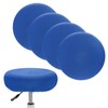 M METERXITY 4-Pack Bar Stool Covers Round, for 12-15 Inch