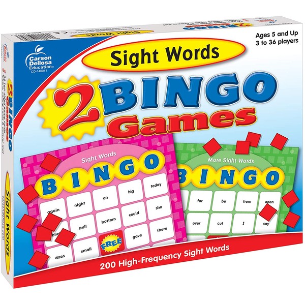 Sight Words Bingo