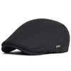 EKMTBJXY Flat Beret Men's Peaked Cap Cotton Beret Newsboy Driving