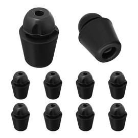 Yourkar 10 PCS Car Door Overslam Bumper Stopper, Rubber Auto Front Back Door Shock Absorber Guard Cushion, Door Dampers Buffer Pad for Most Cars, Universal Car Accessories