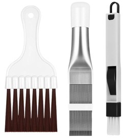 3 Pack Dryer Cleaning Brush, Stainless Steel Condenser Comb, Condenser Comb Dryer Cleaning Brush, Cleaning Brush for Cleaning Air Conditioner Dryers