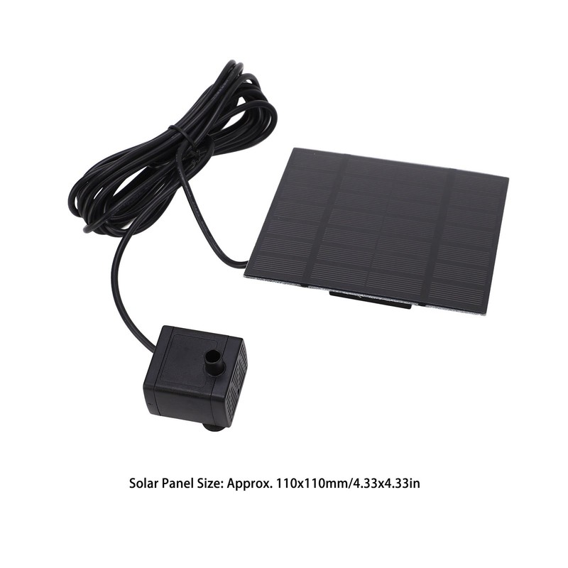 Solar Water Pump Maximum 120cm Head 70cm Height Dry Operation