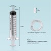 30 Pack 10ml Plastic Syringe Sterile Individual Wrap with Cap,