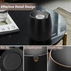 Alyvisun Desktop Trash Container Tray, Stainless Steel Desk Ash Can