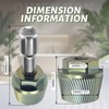 CUQFVAT 1.5'' Tub Drain Extractor Remove the 1.5-inch Old Broken,