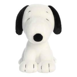 Aurora® Timeless Peanuts® Snoopy Animal de peluche – Personajes clásicos – Recuerdos duraderos – sentado 9 pulgadas