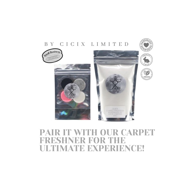 CICIX Scented Vacuum Freshner Discs. 130+ Scents To Pick From.