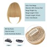 Clip in Fringe - Bangs Hair Clip in Bangs 100%