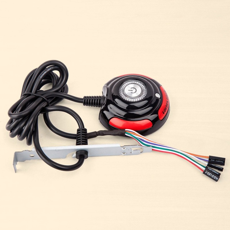 sourcing map PC Desktop Power Button Switch, 170cm Desktop PC