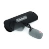 Coleman CL02-2 Clip-on Polarized Sunglasses with Front Pole, One-Touch Attachment,
