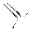 1ft LED Whip Lights 12‑24V 20 Colors IP67 Waterproof Overload
