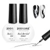 JODSONE 10ml Nail Art Gel Liner Set 2 Colors Black