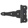 National Hardware N109-041 SPB841 Ornamental T Hinge in Black,4 Inch