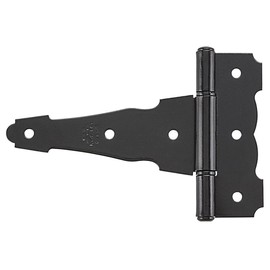 National Hardware N109-041 SPB841 Ornamental T Hinge in Black,4 Inch
