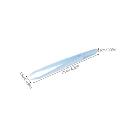 Mipcase 100Pcs Multi Functional Eyebrow Tweezers Set Straight Tip Lash Applicator Tools for False Eyelash Application Safe and Durable for Women