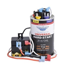 Replacement for Kickstart KS-1 - Amrad 1.5 to 5 ton Universal Hard Start Kit w/External Relay