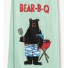 Little Blue House Kitchen Hand/Dish Towels, Bear-B-Q, One Size