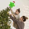 Plush Christmas Tree Topper Star, 19CM Fluff Star Christmas Tree