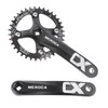 Mountain Bike Right Left Square Crank Arms Single Crank Ring