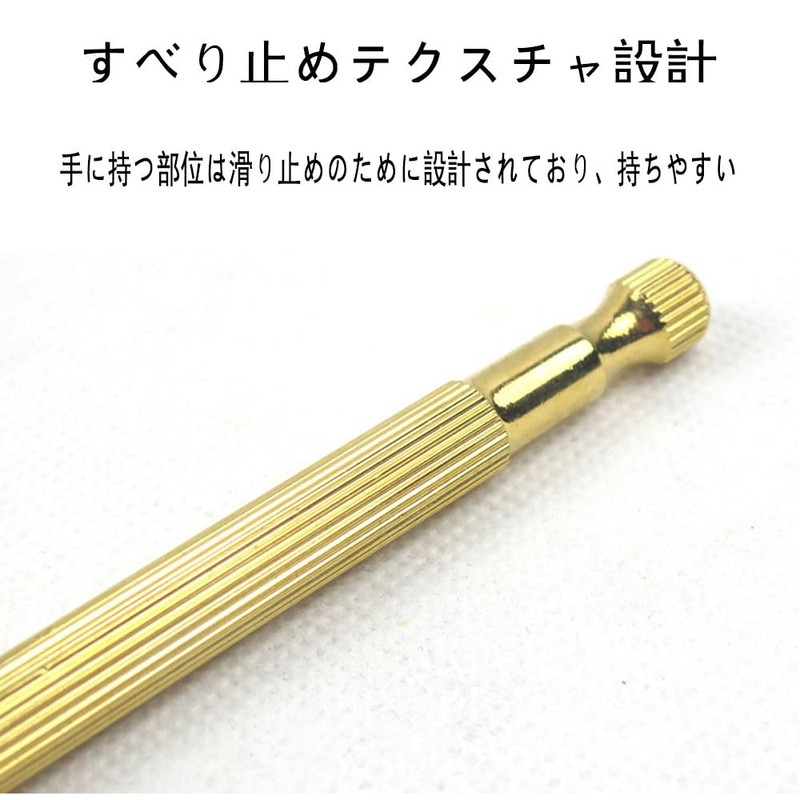 Brass ear needle stick, ear needle rod knock type, pressure