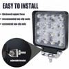 Led Light Bar, Turboo 10PCS 4inch 48W Led Work Light