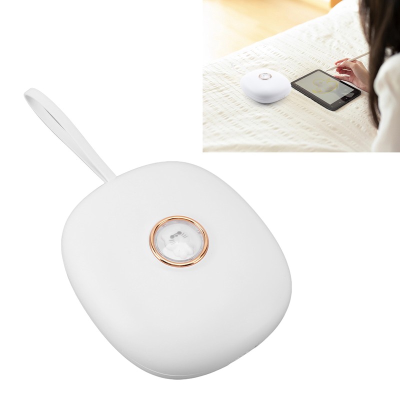 Digital Alarm Clock Portable LED Rechargeable 1200MAH Kid Lock Three