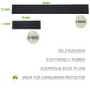 Adhesive Rubber Car Bumper Protector, for Rear Front Anti-Collision |