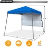 ABCCANOPY Pop Up Canopy Tent-Outdoor Camping Canopy Slant Leg Beach