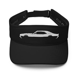 1969 Chevy Camaro SS RS American Muscle Car Custom Embroidered Visor Black