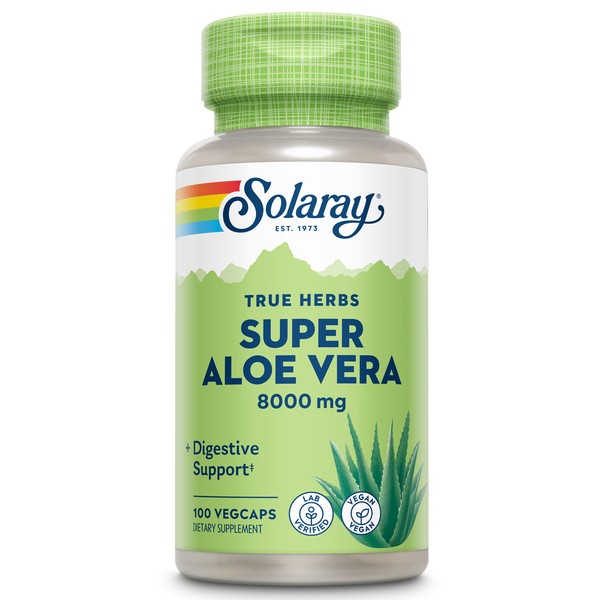 Solaray Super Aloe Vera Gel 8000mg | 100 CT