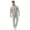 BGOWATU Men's Track suits set Sweatsuits Athletic Casual Sports Running