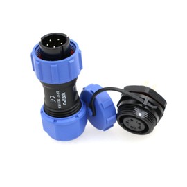 ZBLZGP SP17 5 Pin Connector Plastic PA66 Waterproof WEIPU Plug and Panel Socket Aviation Connector Electrical Power Industrial Signal Adapter