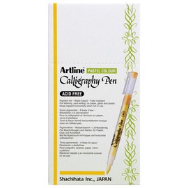 Artline Calligraphy Pens Pastel Colours 2.0mm (Orange)