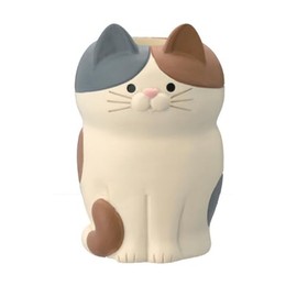 Yosoo Lindo Adorno de Gato, Soporte Multifuncional para Tableta de Teléfono, Expositor de Gafas y Soporte para Bolígrafo para Decoración de Escritorio