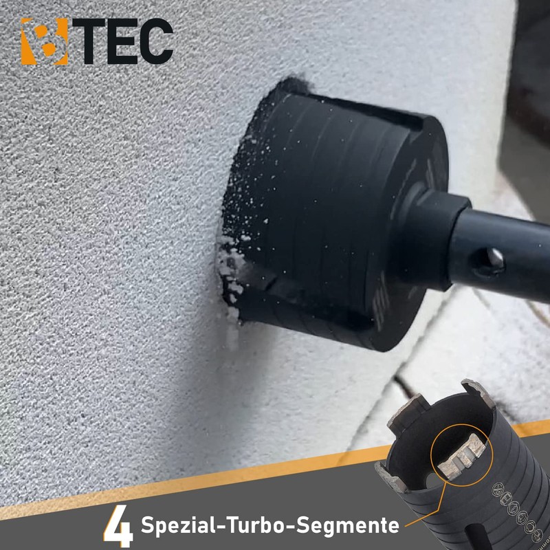 Diamond Socket Drill Bit for Masonry with SDS-Plus Socket -