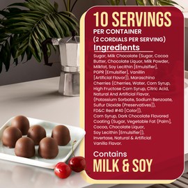 Queen Anne Milk Chocolate Covered Cordial Cherries | 13.2 oz (Pack of 2) | 20 Piece Gift Boxes | Whole Maraschino Cherry Creamy Filled Liquid Center | Holiday Party Chocolate Candy